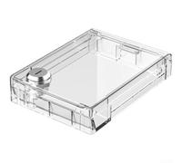 Vasiumic Boîtier Protection pour Prise pour Anti-poussière Transparent | Matériau ABS pour robuste, résistant aux chocs, fini lisse, et transparent, longue durée de vie