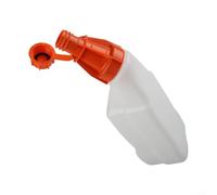 Vasiumic Bouteille de mélange de carburant et d'huile pour tondeuse à gazon, 1 l, rapports précis 50:1, 40:1, 35:1, 25:1, pour 2 temps, débroussailleuse, tronçonneuse compatible avec bouchon sécurisé
