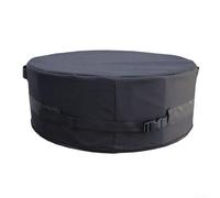 Vasiumic Brasero rond en tissu 600D, protection réglable contre le feu, bols à bois, bouclier contre les intempéries (142 x 20 cm)