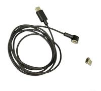 Vasiumic Câble de charge magnétique USB-C pour lunettes INMO Ari 3 AR, cordon tressé de 1,2 m avec capacité de charge rapide, connecteur sécurisé et design portable sans enchevêtrement