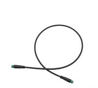 Vasiumic Câble d'extension d'affichage à 5 broches avec connecteur étanche M8 pour kit E-For Bike Scooter, 577 mm de long pour câble filaire ABS durable, faible taux de défaillance, noir (mâle et