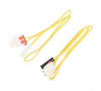Vasiumic Capteur de température de dégivrage DA32-00006W pour réfrigérateur Samsung, sonde de thermistance 5K de rechange compatible avec les modèles RS2533VKXAA, RB215BSSBXAA, RT21M6215SGAA (blanc)