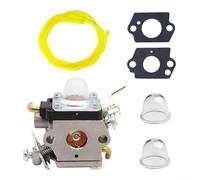 Vasiumic Carburateur de rechange pour 122hd45 et avec joints de débroussailleuse, mélangeur de carburant en métal avec tuyau de carburant 122hd60 compatible - Accessoires d'équipement électrique