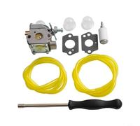 Vasiumic Carburateur de rechange pour débroussailleuse avec kit complet d'accessoires d'installation pour petit moteur, carburateur de jardin, pièces de rechange
