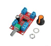 Vasiumic Carte numérique, module PCB 12 V double 60 W avec puce SFT-D302 pour projets de haut-parleurs à monter soi-même, entrée CC 7,5 V-24 V, sortie 2 x 30 W