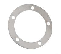 Vasiumic Chaîne 42T pour anneau électrique en alliage d'aluminium de correction de décalage compatible avec 01 02 E-For Bike - Bleu/rouge, 6-7-8-9 vitesses, 175 mm (rondelle)