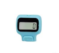 Vasiumic Compteur électronique portable avec grand écran LED pour un comptage confortable, design ergonomique avec bouton silencieux, 99 999 comptes maximum, rouge (rouge)