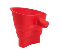 Vasiumic Entonnoir à farine pliable en silicone pour batteurs KSM150 à tête inclinable de 5 litres, sabot à large ouverture - Design pour un transfert facile des ingrédients, résistant à la chaleur et