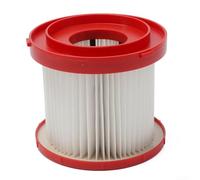 Vasiumic Filtre de rechange VC2-0 pour aspirateur humide/aspirateur, 4931465230, cartouche de style HEPA lavable, rouge/blanc, 13,1 cm de diamètre