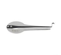 Vasiumic Harpe à mâchoire ethnique portable pour joueurs débutants, style russe juif avec finition chromée, grande taille pour la musique folklorique et culturelle