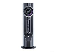Vasiumic Humidificateur de bureau ventilateur de refroidissement, ventilateur de refroidissement USB blanc, réservoir de 100 ml, 6 vitesses réglables, faible bruit, pour mini ventilateur de brume pour