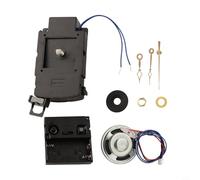 Vasiumic Kit de mouvement d'horloge pendule à quartz avec mécanisme silencieux et carillon à musique, bricolage de rechange et aiguilles pour réparation d'horloge murale ou projets d'artisanat