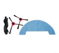 Vasiumic Kit de pièces de rechange 360 pour aspirateur robot SmartAI pour modèles G50, C50 et 30 V Max - Brosse à rouleau, 2 brosses latérales, filtre lavable et serpillère C