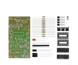 Vasiumic Kit d'oscillateur à anneau à monter soi-même avec sortie inverseur NAND Gate Inverter, carte PCB compacte 34 x 66 mm, pratique de soudure électronique et module de contrôle logique