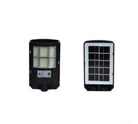 Vasiumic Lampe LED d'extérieur à énergie solaire avec détecteur de mouvement, applique murale de sécurité étanche pour jardin, terrasse, cour, économe en énergie, lampe solaire marche/arrêt
