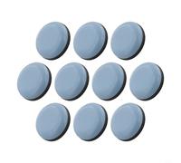 Vasiumic Lot de 10 patins auto-adhésifs pour cuisine, comptoir, cafetières, mélangeurs, grille-pain, tapis de mobilité (19 mm)