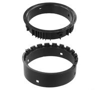Vasiumic Lot de 2 bagues de retenue intérieure et extérieure pour souffleuse à neige 337227MA 585193MA Noir
