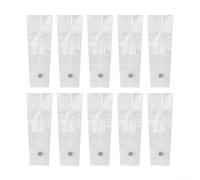 Vasiumic Lot de 20 sacs de culture de champignons en polypropylène 10 x 35 x 8 cm, rétention de l'humidité, résistants à la température, pour la croissance mycélienne, variétés gourmandes et