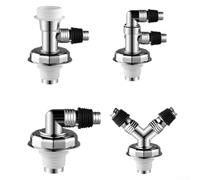 Vasiumic Lot de 4 agitateurs de lave-linge 80040 à chargement par le haut pour machines à laver - Haute durabilité - Kit de réparation de place pour pilotes de came (coude)