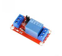 Vasiumic Optocoupleur Module relais isolé 1 canal, tension réglable 5 V, 12 V, 24 V, carte d'extension de déclenchement haut et bas, performance stable pour le contrôle domotique (12 V)