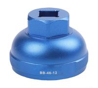 Vasiumic Outil de pédalier fileté intégré en alliage d'aluminium, manchon de démontage et d'installation CNC, 5 tailles dont BB-39-16 et BB-49-16, (BB-46-12)