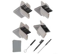 Vasiumic Phonak Resound Widex Kit d'outils de nettoyage pour appareils auditifs 36 pièces pour appareils Phonak Resound Widex