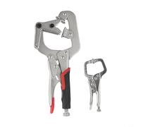 Vasiumic Pince de soudage de 25,4 cm avec mini pince de verrouillage en C de 12,7 cm, pinces en acier au chrome vanadium pour soudage professionnel
