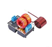 Vasiumic Pour Prime Zvs Chauffage par Induction Bleu Bobine Électromagnétique Jacob Échelle LED 5V-12V Entrée 120W Avec Pilote de Sortie Indicateur DC Compact 5,6 x 3,8 x 4,5 cm