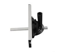 Vasiumic Règle à onglet réglable en alliage d'aluminium pour clôture et plaque d'angle compatible avec les blocs poussoirs de scie à table, les scies à ruban, les tables de toupie et les joints