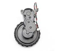 Vasiumic Roue principale de rechange pour aspirateur robot AutoVac S1/S1/V9, roue gauche ou droite noire longue durée, navigation fluide et bois dur silencieux (gauche)