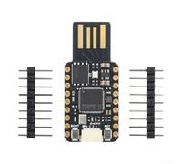 Vasiumic RP2350 Carte de développement de microcontrôleur, double cœur USB-A pour mini contrôleur avec GPIO, pour interfaces Spi, I2C et UART pour projets de bricolage et prototypage (RP2350 [16 Mo])