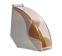 Vasiumic Support de rangement pour filtre à café et papier avec couvercle rotatif en acrylique transparent pour filtres en forme de cône et d'éventail, garde la poussière à l'extérieur et plan de