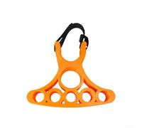 Vasiumic Support de réparation de guidon portable, outil d'atelier, support de maintenance réglable, construction en plastique, plusieurs trous de montage, forte stabilité (orange)