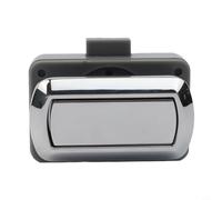 Vasiumic Swift Verrou de tiroir chromé de rechange pour caravane et camping-car Mécanisme complet Loquet à bouton poussoir 20 mm Trou de coupe en alliage de zinc ABS Construction 13-18 mm Épaisseur de