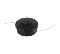 Vasiumic Tête de débroussailleuse à essence de rechange M10 x 1,25 LH filetage femelle avec double ligne en nylon compatible avec la plupart des débroussailleuses à tige droite