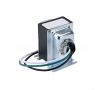 Vasiumic Transformateur de sonnette 24 V 40 VA pour sonnette vidéo avec protection contre les surcharges et les courts-circuits, compatible avec la plupart des portes câblées