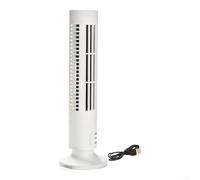 Vasiumic Ventilateur tour USB sans pales pour mini ventilateur de refroidissement silencieux haute puissance équipé d'un câble USB sûr sortie d'air lisse sans pales pour enfants, animaux domestiques