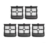 Vasiumic X-Clean10 Lot de 5 filtres HEPA compatibles avec aspirateurs humides et secs, ABS robuste et tissu pour une utilisation durable, piège la poussière fine pour améliorer la qualité de l'air