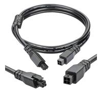 Vaskula Extension Cable AMS Lite 4 Broches Extension Cord 22AWG Avec Anneau magnétique Rallonge Electrique De 1.5 m Pour Une Utilisation Facile Imprimantes 3D Bambu Lab A1/A1mini