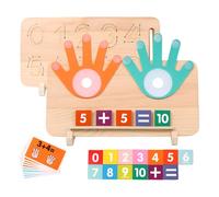 Vaskula Jouet Montessori en Bois Jouets éducatifs pour L'éducation de La Petite Enfance Jeux Educatif 5 Ans Cartes de Couleurs pour Les Cadeaux d'anniversaire de Noël Thanksgiving