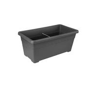 Vaso Algarve Terrace Wheels 80cm Anthracite Elho Multicolore