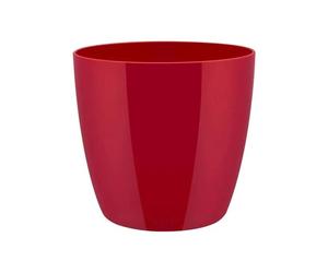 Vaso Brussels Diamond Round 14cm Lovely Red Elho Multicolore
