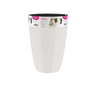 Vaso Brussels Diamond Round High Allin1 40cm White Elho Multicolore