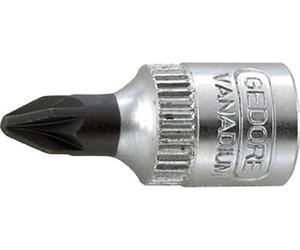 Vaso destornillador 1/4" PZ 2