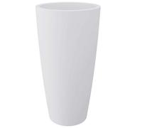 VASO TONDO STYLE DIAM.38XH.85CM BIANCO NICOLI COPRIVASO