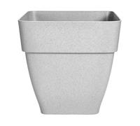 Vaso Vibia Campana Square 30cm Living Concrete Elho Multicolore
