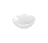 Vasque 42 x 42 ronde à poser VILLEROY ET BOCH Loop & Friends non meulé blanche sans trop plein