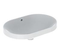 Vasque à enc. Geberit VariForm obl 60x40 trop-plein Blanc - GEBERIT 500.728.01.2