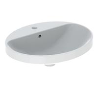 Vasque à enc. Geberit VariForm ov plage rob. 55x45 trop-plein Blanc - GEBERIT 500.720.01.2
