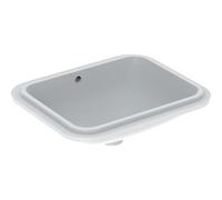 Geberit - Vasque - Vasque à encastrer par le dessous VARIFORM rectangulaire 53x44cm, sans trou de robinetterie -